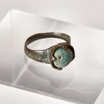 Lovely Medieval Ring With Glass Inlay // 11th-15th Century
