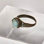 Lovely Medieval Ring With Glass Inlay // 11th-15th Century