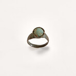 Lovely Medieval Ring With Glass Inlay // 11th-15th Century