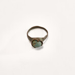 Lovely Medieval Ring With Glass Inlay // 11th-15th Century