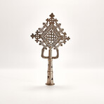 Coptic Ethiopia // Large Silver Processional Cross