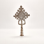 Coptic Ethiopia // Large Silver Processional Cross