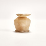 Egyptian Alabaster Kohl Jar // 1985-1773 BC