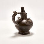 Pre-Columbian Lambayeque Naylamp Vessel // 750 - 1375 AD