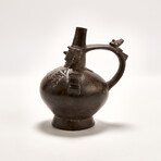 Pre-Columbian Lambayeque Naylamp Vessel // 750 - 1375 AD