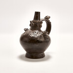 Pre-Columbian Lambayeque Naylamp Vessel // 750 - 1375 AD