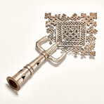 Coptic Ethiopia // Large Silver Processional Cross