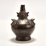 Pre-Columbian Lambayeque Naylamp Vessel // 750 - 1375 AD