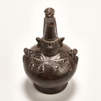 Pre-Columbian Lambayeque Naylamp Vessel // 750 - 1375 AD