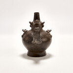 Pre-Columbian Lambayeque Naylamp Vessel // 750 - 1375 AD