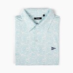 The Crashing Waves Polo // Blue (S)