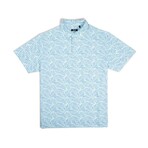 The Resort Retreat Blues Polo // Blue (S)