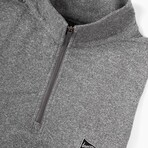 The Gimme Quarter Zip // Dark Gray (S)