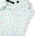 The Vodka Soda Polo // White (M)