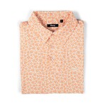 The Vintage Flowers Polo // Orange (M)