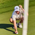 The Heatin Up Splatter Polo // White (M)