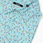 The Oyster Bar Polo // Light Blue (M)