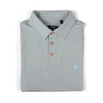 The Rocket Ships Polo // Orange + Blue (M)