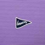 The Purple Stripe Polo // Purple (M)