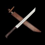 D2 Tool Steel Tanto Machete // 0109