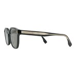 Fendi // Men's // FE40001U 01A Square Sunglasses // Black + Gray