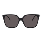 Fendi // Unisex // FE40030I 01A Square Sunglasses // Black + Gray