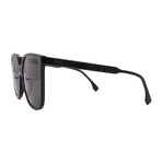 Fendi // Unisex // FE40030I 01A Square Sunglasses // Black + Gray