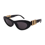 Loewe // Women's // LW40156U 01A Cat Eye Sunglasses // Black + Gray