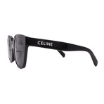 CELINE // Women's // CL40198F 01A Square Sunglasses // Black + Gray