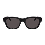 Givenchy // Men's // GV40090I 01A Square Sunglasses // Black + Grey Sun Lenses
