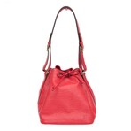 Louis Vuitton // Epi Leather Petit Noe Cinch Bucket Bag // Castilian Red // Pre-Owned
