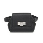 Bottega Veneta // Leather Belt Bag // Black // Pre-Owned
