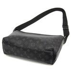 Louis Vuitton // Monogram Eclipse Coated-Canvas Messenger Bag // Black // Pre-Owned