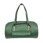 Louis Vuitton // Epi Leather Souflott Handbag // Borneo Green // Pre-Owned