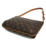 Louis Vuitton // Monogram Coated-Canvas + Leather Musette Tango Bag // Monogram Brown // Pre-Owned