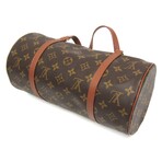 Louis Vuitton // Monogram Coated-Canvas + Leather Papillon Handbag // Monogram Brown // Pre-Owned