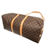 Louis Vuitton // Monogram Coated-Canvas + Leather Keepall Boston Bag // Monogram Brown // Pre-Owned