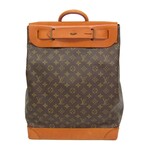 Louis Vuitton // Monogram Canvas + Leather Vintage Steamer Bag // Monogram Brown // Pre-Owned