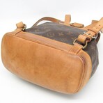 Louis Vuitton // Monogram Coated-Canvas + Leather Montsouris Backpack // Monogram Brown // Pre-Owned