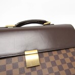 Louis Vuitton // Damier Canvas Altona Briefcase // Damier Ebene // Pre-Owned