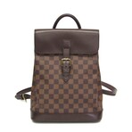 Louis Vuitton // Damier Canvas Soho Backpack // Damier Ebene // Pre-Owned