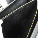 Louis Vuitton // Epi Leather Serviette Fermoir Briefcase // Noir // Pre-Owned