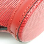 Louis Vuitton // Epi Leather Saint Jacques Tote Bag // Castilian Red // Pre-Owned