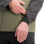 Grundens // Men's // Buoy X GORE-TEX Jacket // Deep Lichen Green (S)