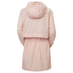 Helly Hansen // Women's // Desire Long Wind Jacket // Rose Smoke (XS)