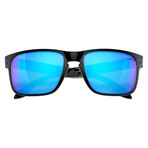 Oakley // Unisex // Holbrook Prizm Polarized Sunglasses // Polished Black + Prizm Deep Water Polar