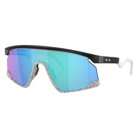Oakley // Unisex // Bxtr Prizm Sunglasses // MatteBlack + Gray Sp + Prizm Sapphire