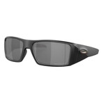 Oakley // Unisex // Heliostat Prizm Polarized Sunglasses // Matte Black + Prizm Black Polarized
