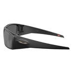 Oakley // Unisex // Heliostat Prizm Polarized Sunglasses // Matte Black + Prizm Black Polarized