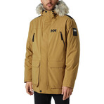 Helly Hansen // Men's // Reine Parka // Brunette Brown (XXL)